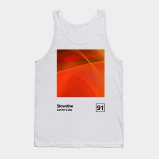 Just For A Day / Minimalist Style Graphic Artwork Design Tank Top